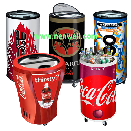 Commercial Round Barrel Beverage Party Can Cooler Price For Sale, factory  and manufacturers, Nenwell
