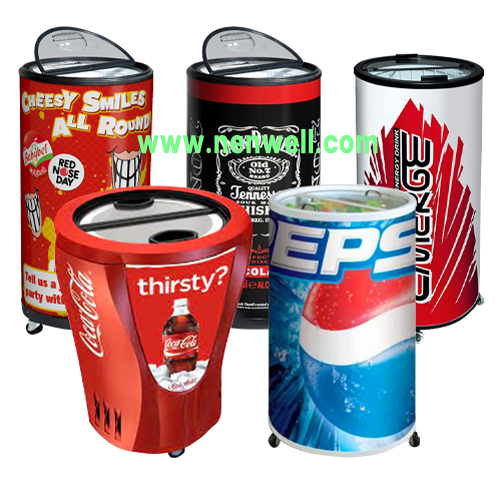 Commercial Round Barrel Beverage Party Can Cooler Price For Sale