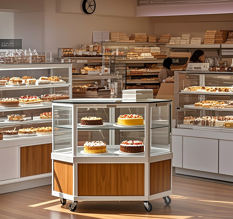 Prices and Precautions for Installing Wheels on Cake Cabinets