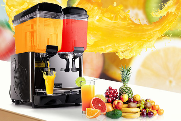 Commercial Refrigerated Beverage Dispenser Machine For Juice And Cold Drinks small