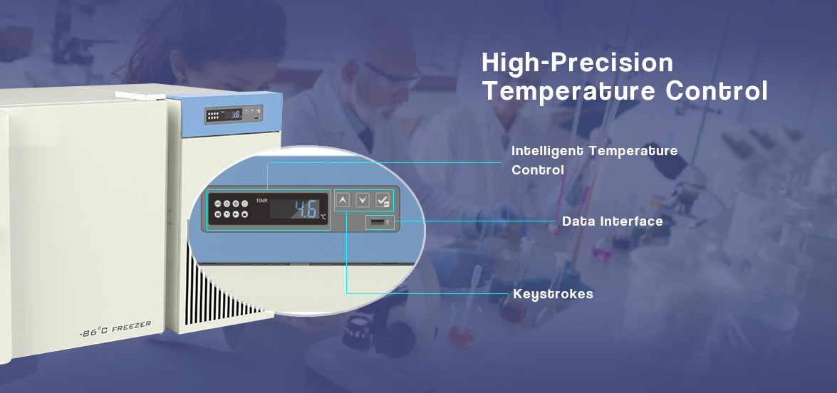 High-Precision Temperature Control | NW-DWHL50-100 Mini Lab Bio Fridge