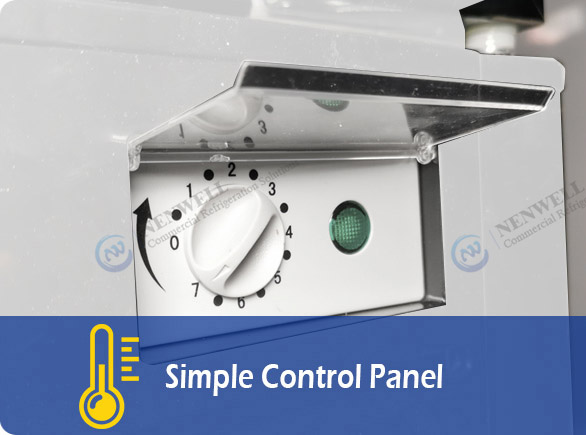 Simple Control Panel | NW-LG230XP-310XP-360XP single glass door fridge price