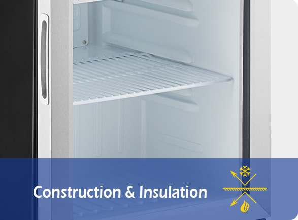 Construction & Insulation | NW-SC68A Commercial Counter Fridge