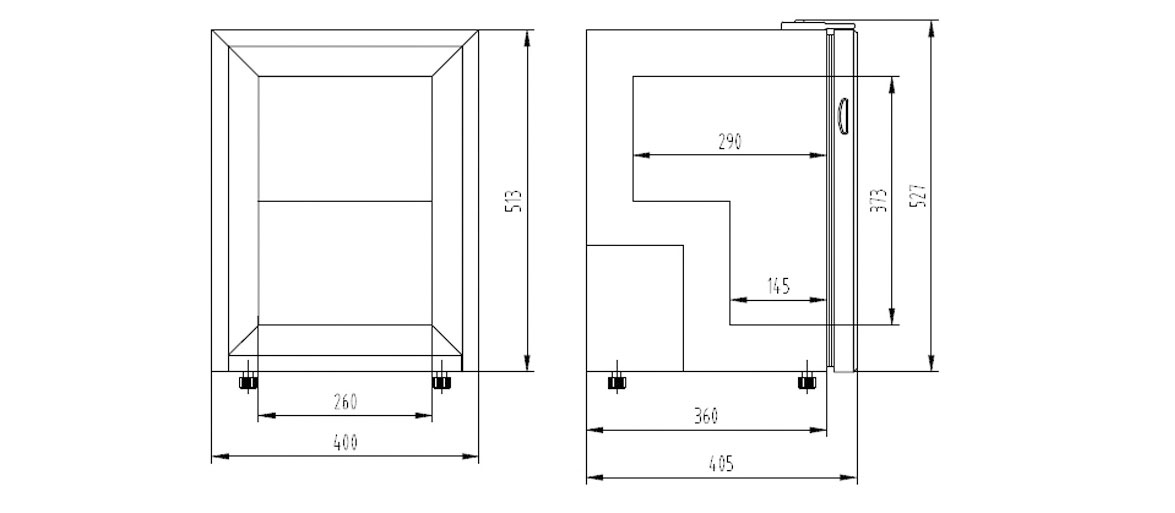 China Commercial Small Ice Cream Countertop Glass Door Display Freezers ...