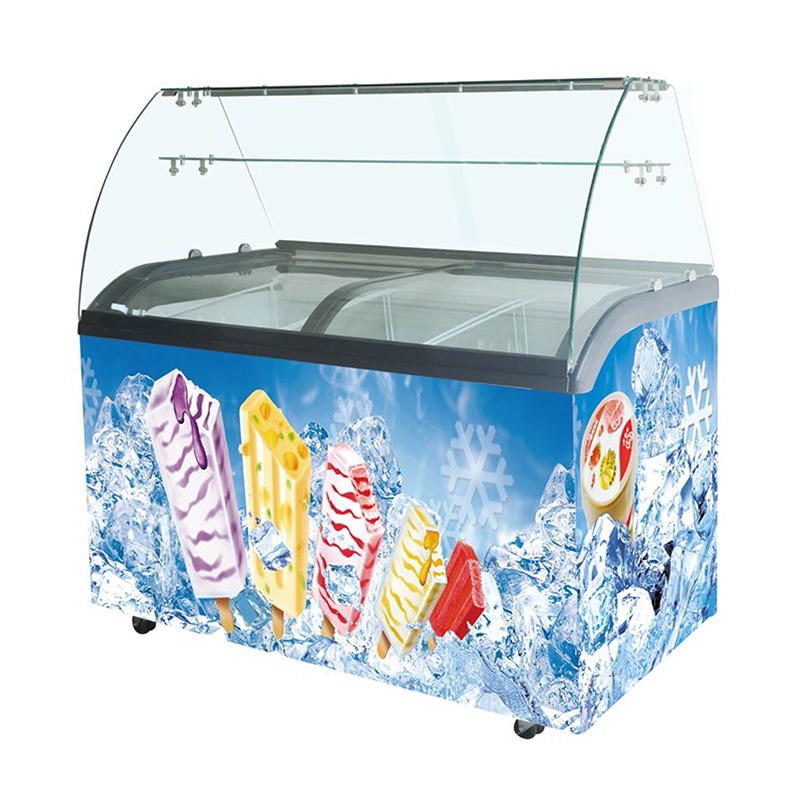 Mini Ice Cream Display Freezer Mini Deep Freezer Glass Door - China Ice  Cream Freezer and Deep Freezer price