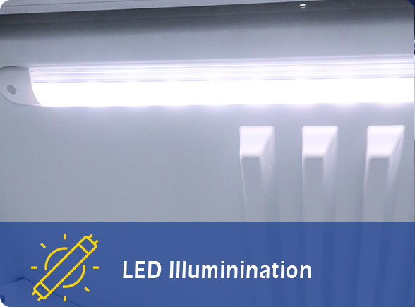 LED Illumination | NW-SD98 Small Freezer Price