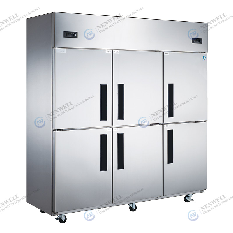 NEW Commercial 6 Door Refrigerator Freezer Combo Restaurant Kitchen Model  AL46