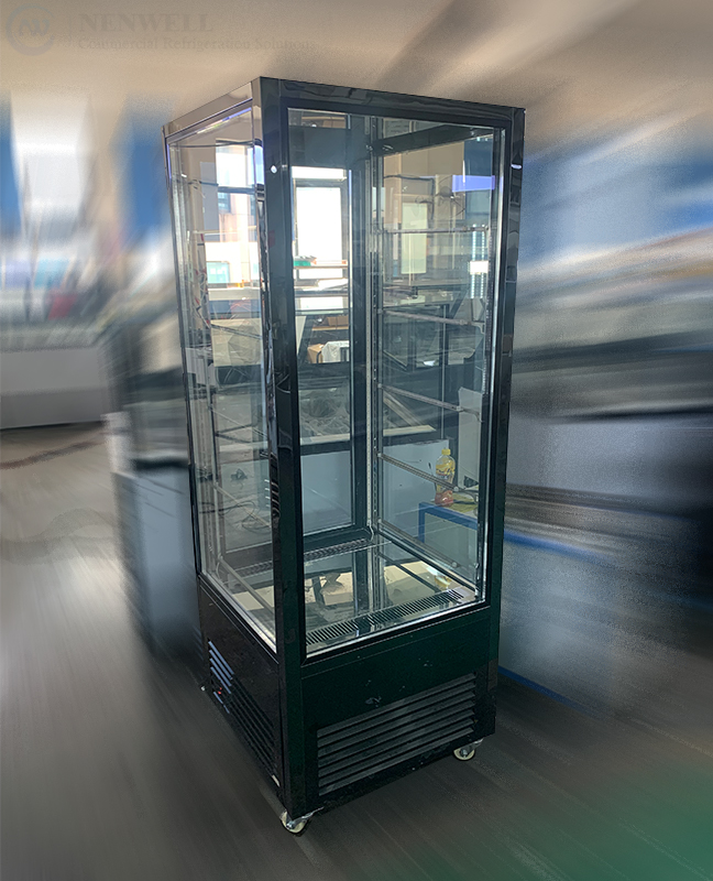 Ex-factory price glass door freezer MG230X (Chinese supplier)