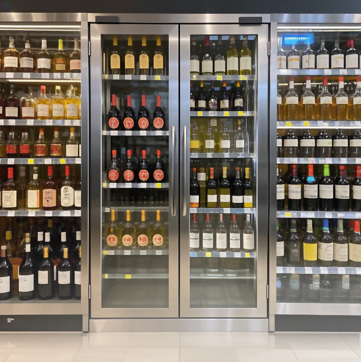 How to choose a double-zone stainless steel casement door wine cabinet