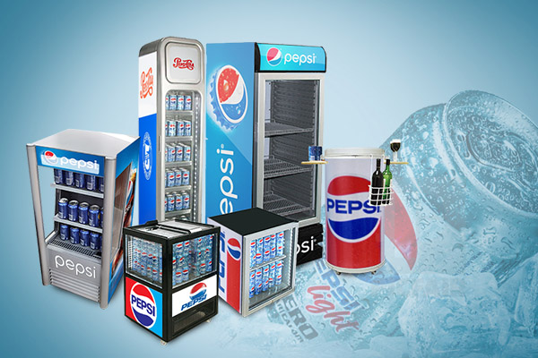 Stunning Display Fridges For Pepsi Cola Promotion