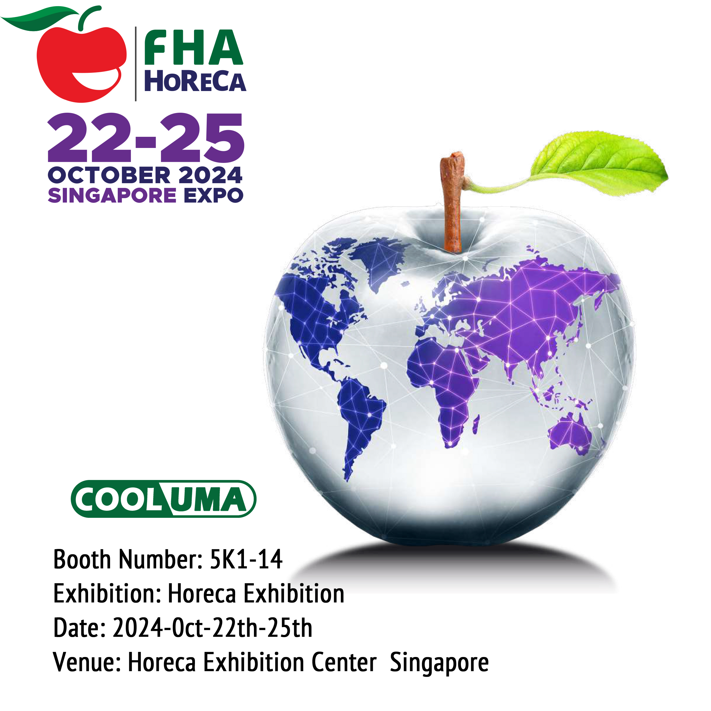 【Invitation Letter】Welcome our booth at Horeca Exhibition Singapore 2024