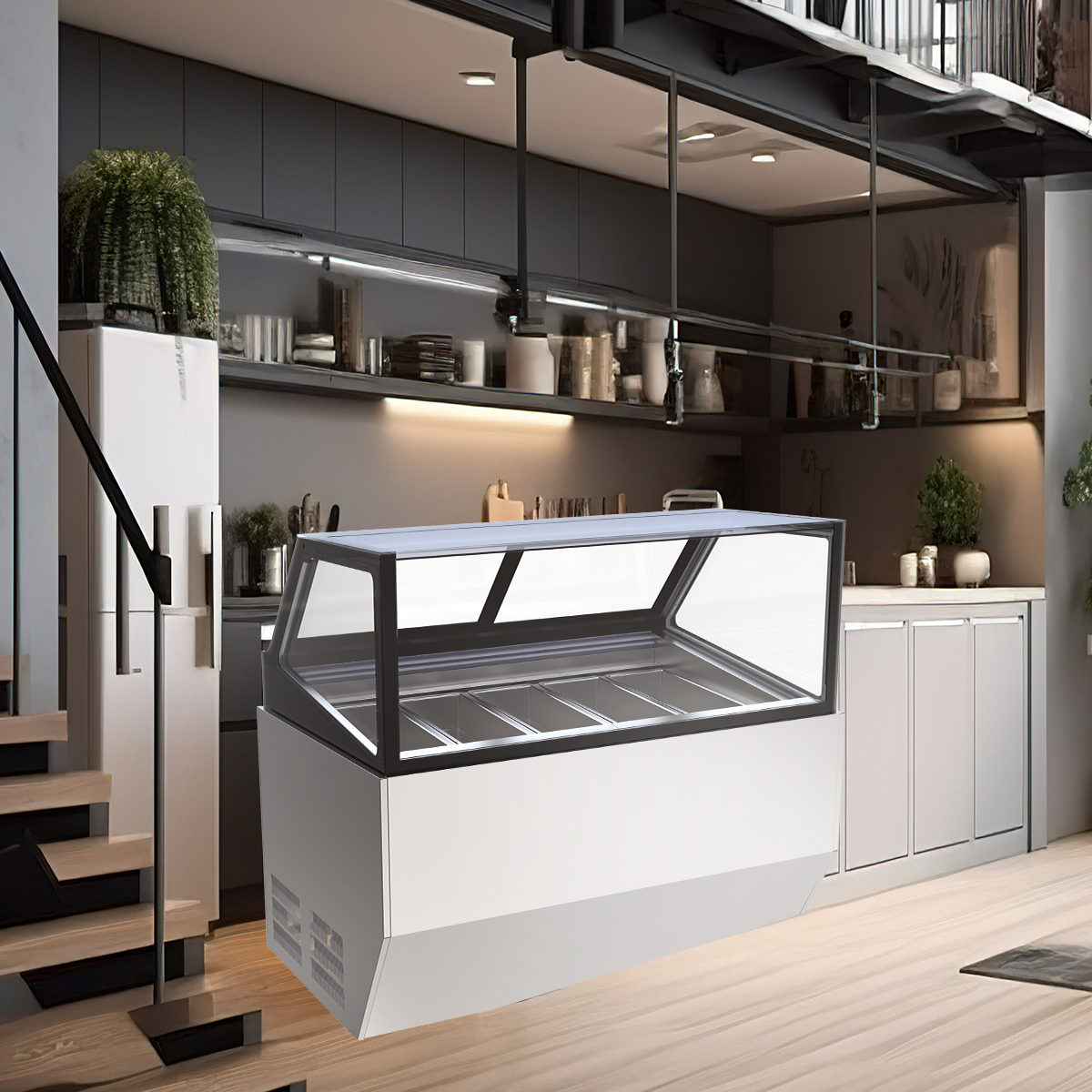 How is the NG-V6 series ice cream freezers?